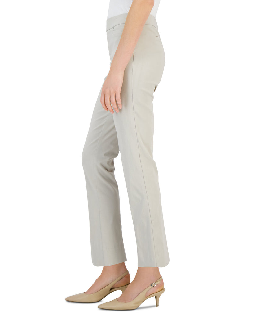 JM Collection Womens Petite Tummy Control Pull On Pants