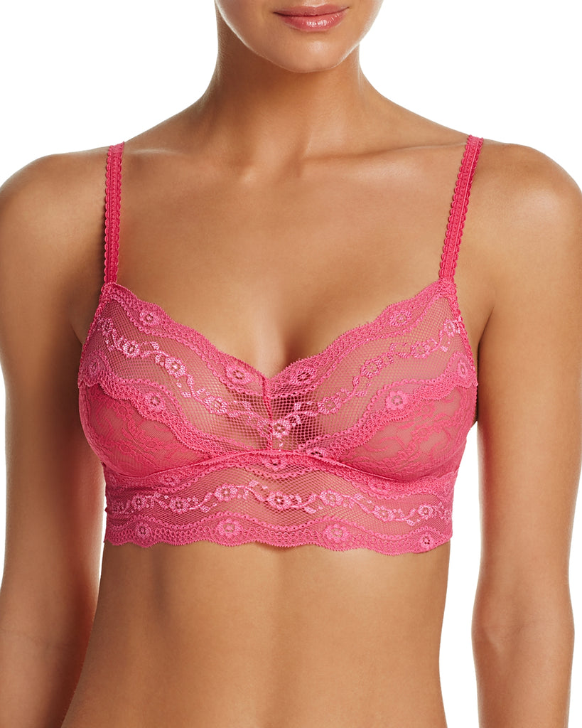 b.temptd Women Lace Kiss Bralette 910182 Pink Yarrow