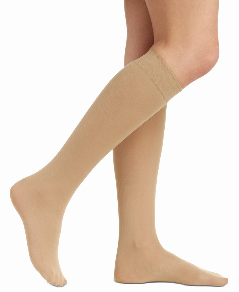 Berkshire Women Opaque Knee High Trouser Hosiery 6423 Nude