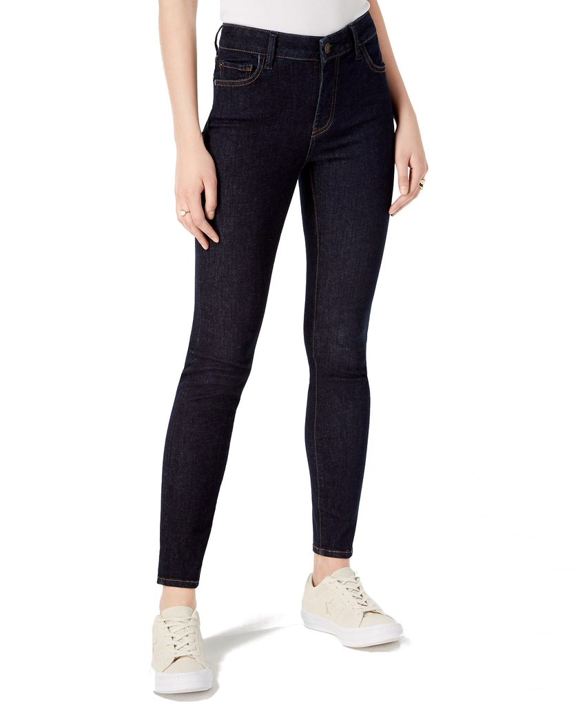 M1858 Women Kristen Skinny Ankle Jeans Rinse