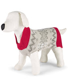 Family Pajamas Pet Matching Winter Fairisle Pet Sweater Winter Fairisle