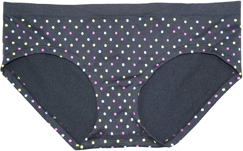 Jenni by Jennifer Moore Women Cotton Lace Trim Hipster Multi Dot