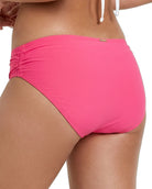 Pink calvin klein bikini bottom on a white background