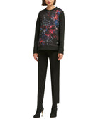 DKNY Women Paint Splatter Graphic Sweatshirt