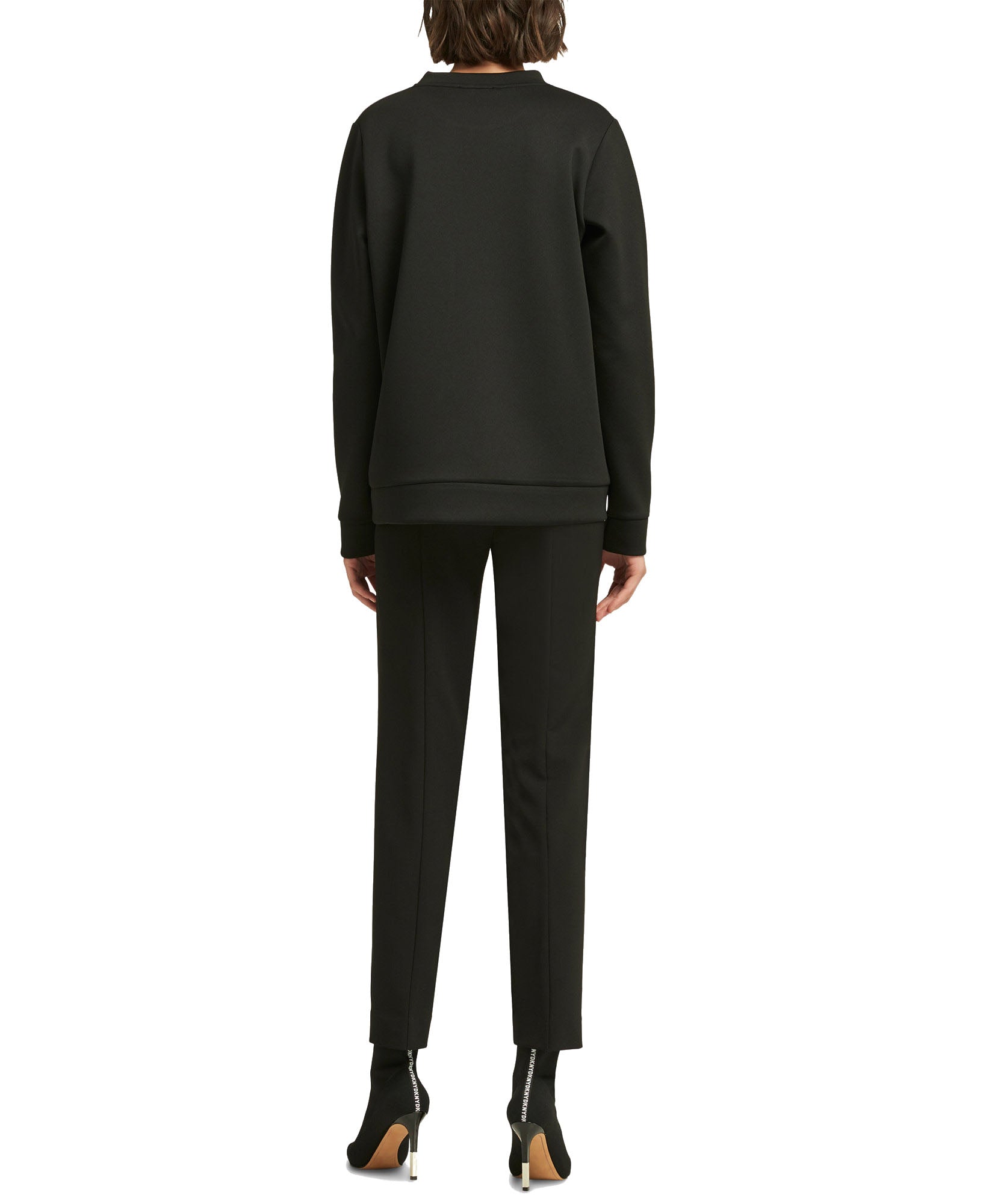 DKNY Women Paint Splatter Graphic Sweatshirt