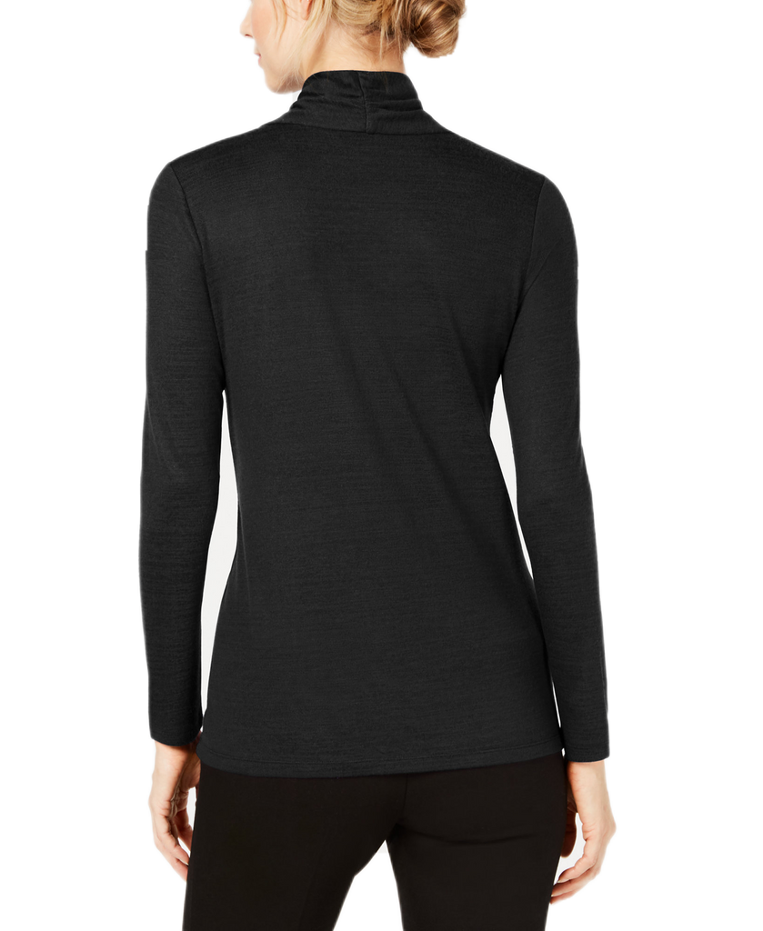 Alfani Women Asymmetrical Zip Top