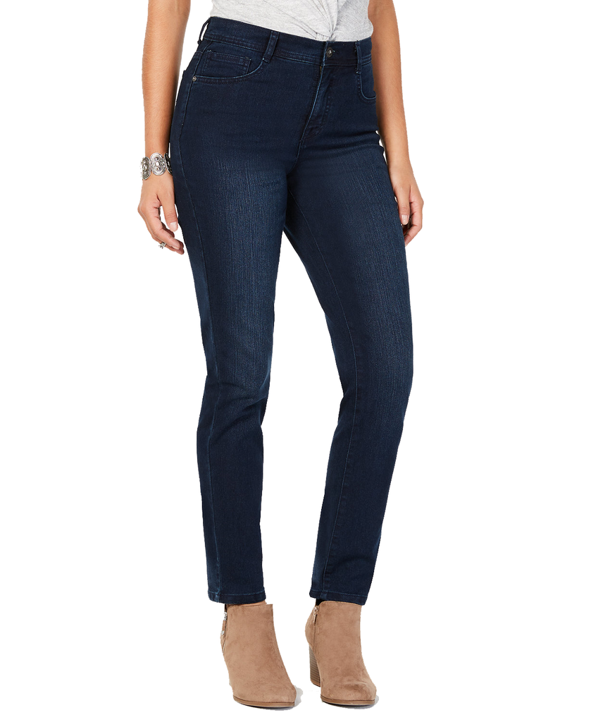 Style & Co Women Tummy Control Slim Leg Jeans Preston