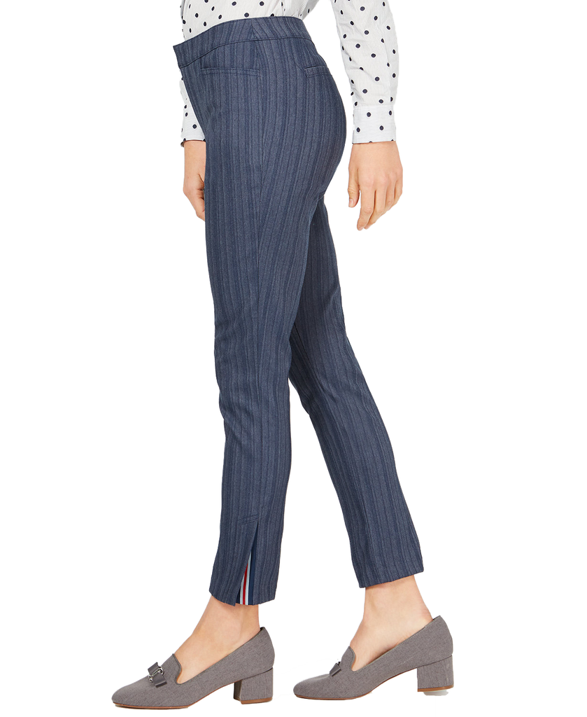 Charter Club Women Side Vent Straight Leg Pants