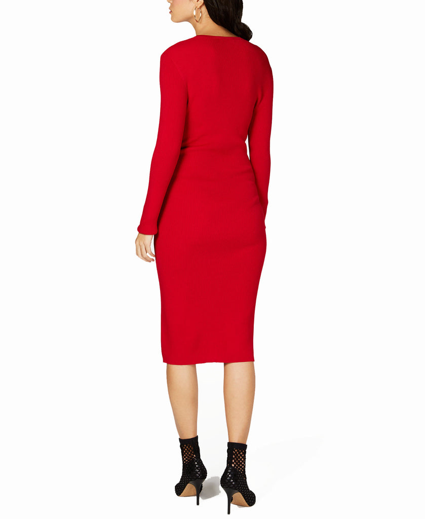 INC International Concepts Women Wrap Sweater Dress