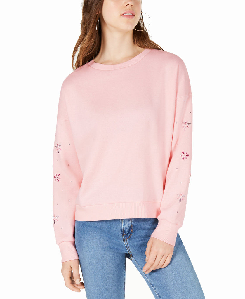 Freshman Embellished Sweatshirt Quiet Fairy Combo