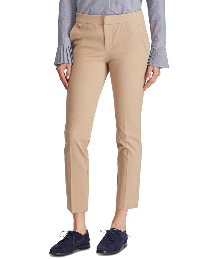 Lauren Ralph Lauren Women Stretch Skinny Pants Birch Tan