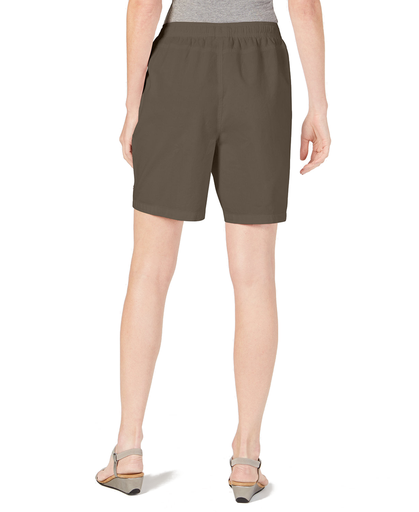 Karen Scott Women Cotton Drawstring Shorts