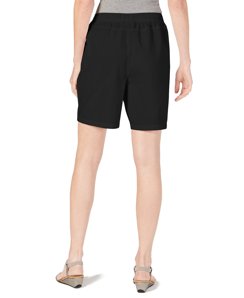 Karen Scott Women Cotton Drawstring Shorts