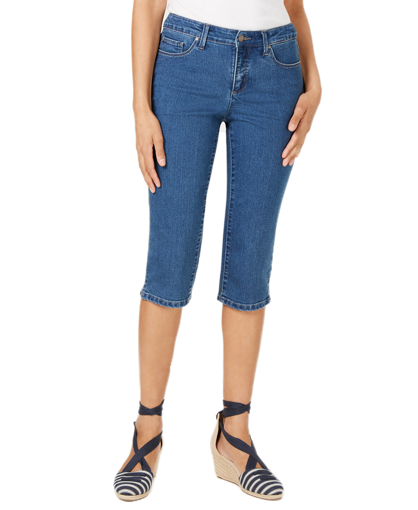 Charter Club Women Tummy Control Skimmer Jeans Lyon Wash