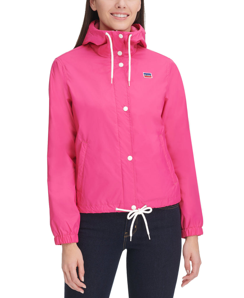 Levis Women Retro Hooded Windbreaker