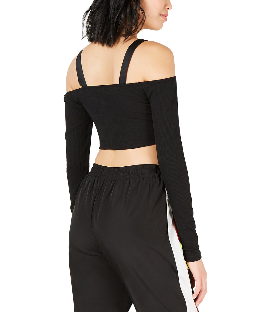 Waisted Women Buckle Crop Top