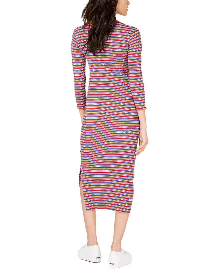 Juicy Couture Women Striped Rib Knit Dress