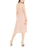 City Studios Women Tie Front Cutout Midi Dress