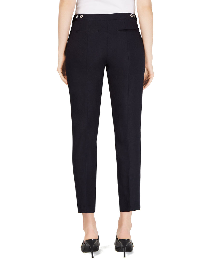 Calvin Klein Women Linen Button Waist Pants