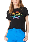 Dickies Women Cotton Graphic Tomboy T Shirt Black