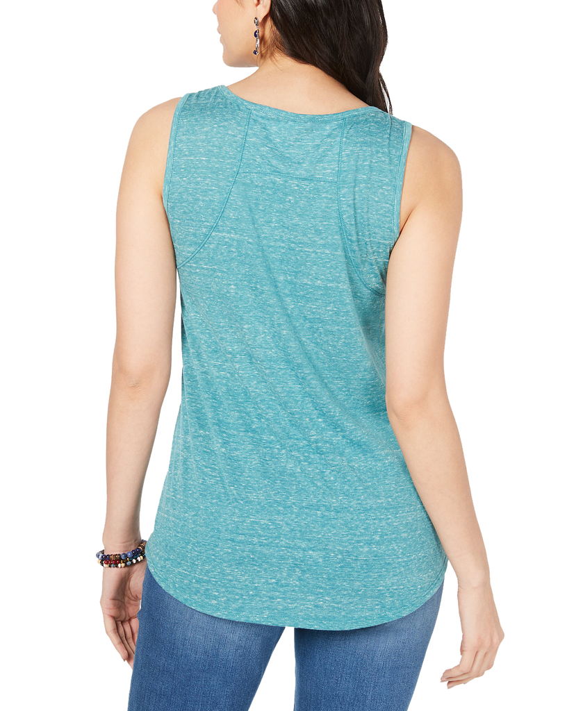 Style & Co Women Printed Swing Tank Top