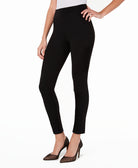 INC International Concepts Women Moto Shaping Leggings Black