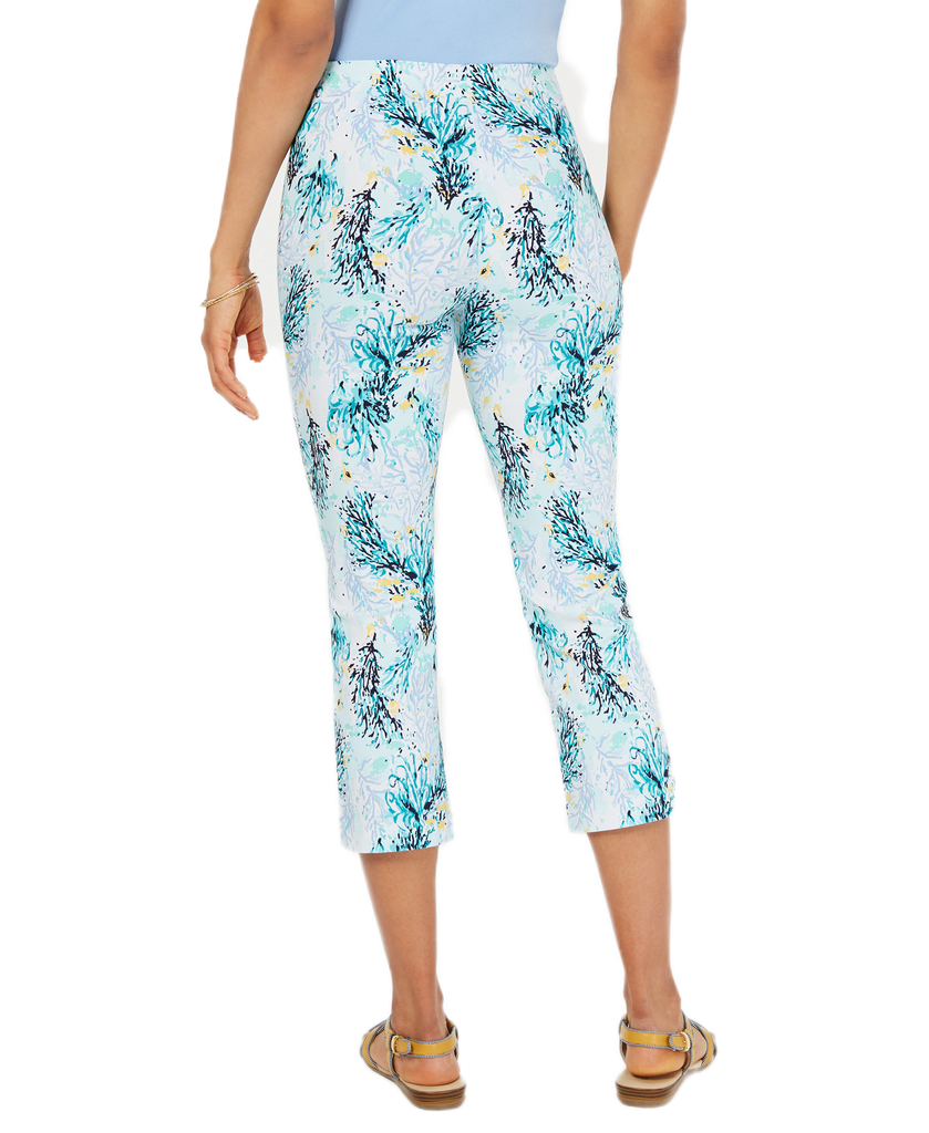 Charter Club Women Tummy Control Printed Capris