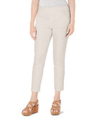 Style & Co Women Pull On Slant Pocket Ankle Pants Stonewall