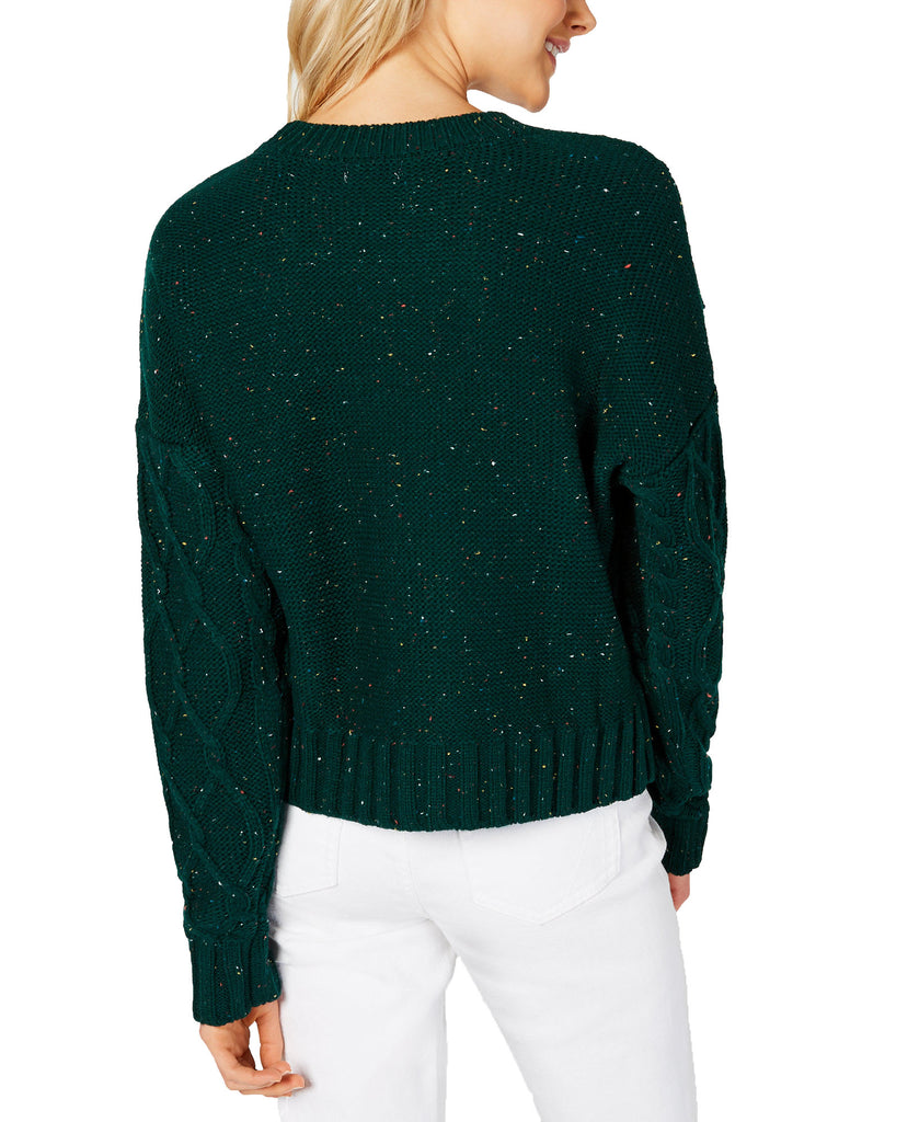 Ultra Flirt Women Cable Knit Sweater