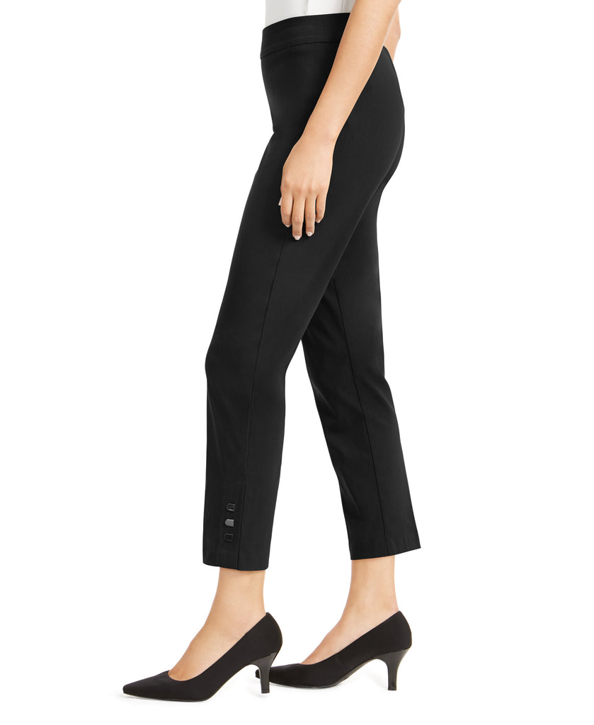 JM Collection Women Tummy Control Ankle Pants