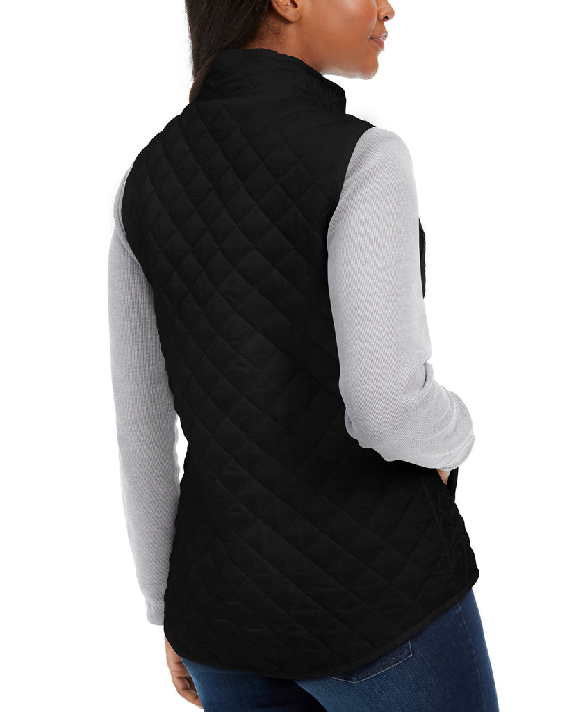 Karen Scott Women Sport Quilted Puffer Vest