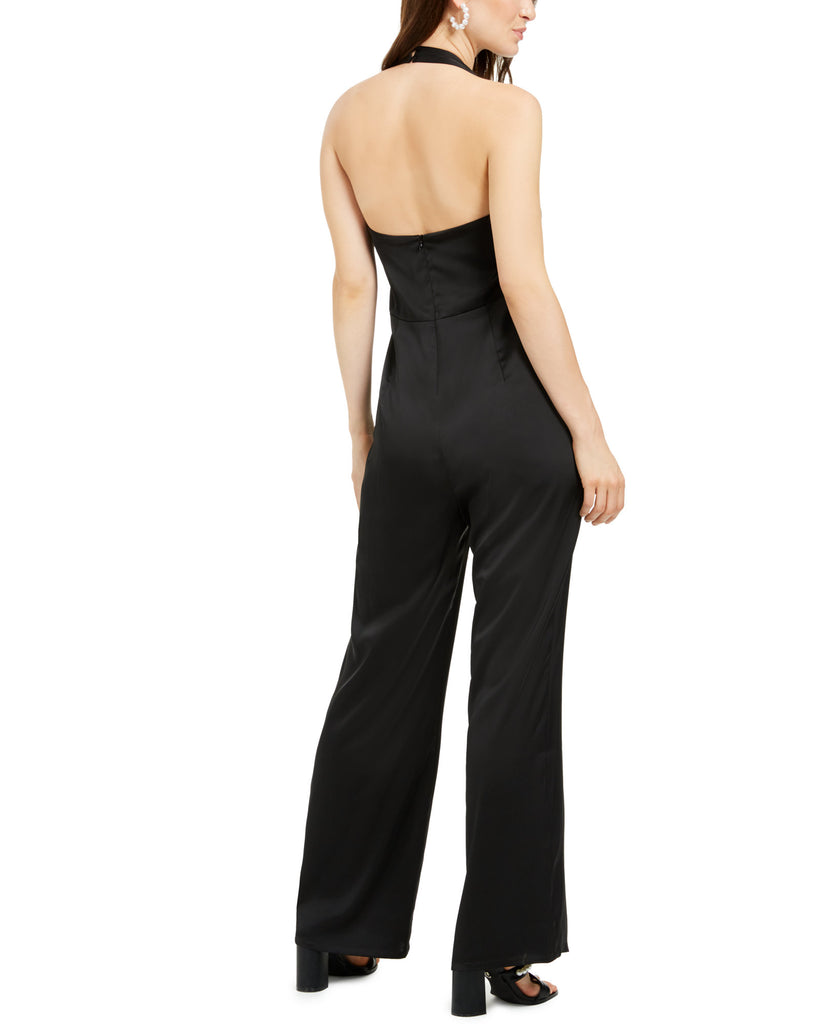 19 Cooper Women Cowlneck Halter Jumpsuit