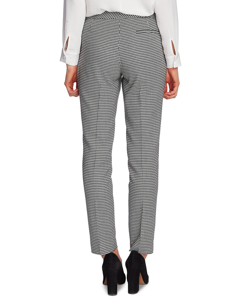 Vince Camuto Women Petite Houndstooth Ankle Pants
