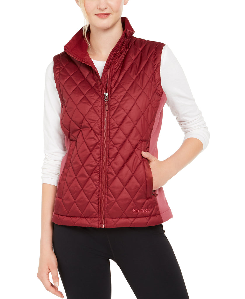 Marmot Women Kitzbuhel Vest Claret Dry Rose