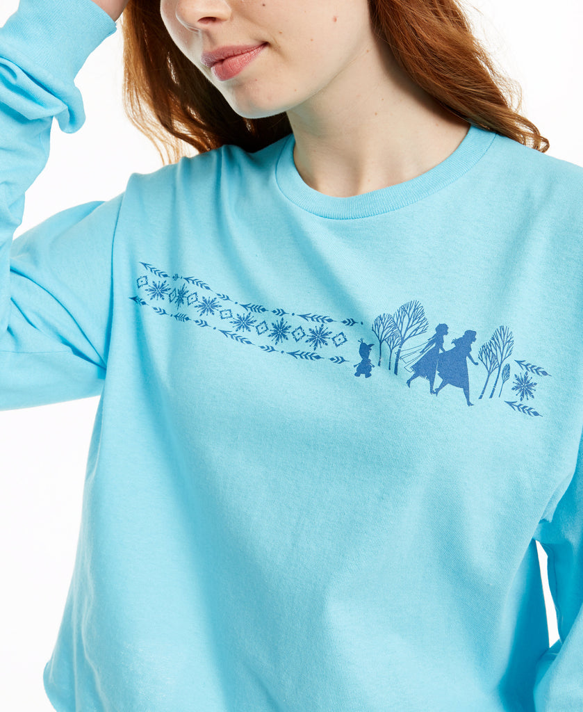 Mad Engine Women Disney Frozen Graphic T Shirt