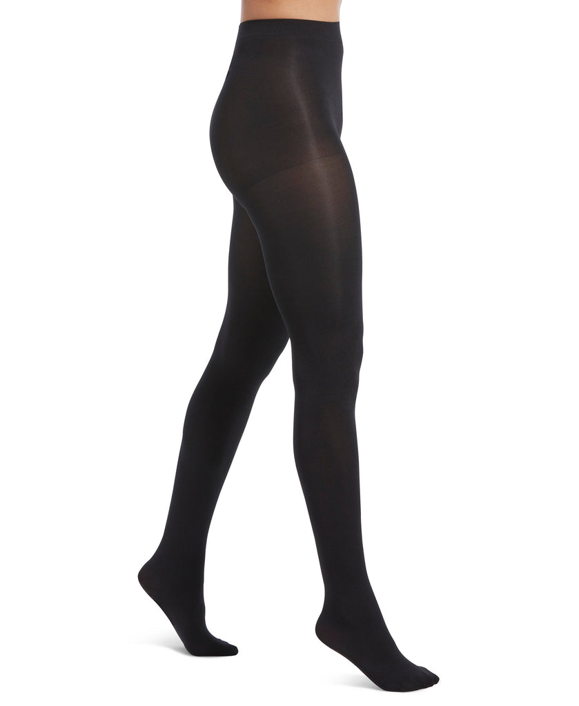 Hue Women Control Top Luster Tights Black