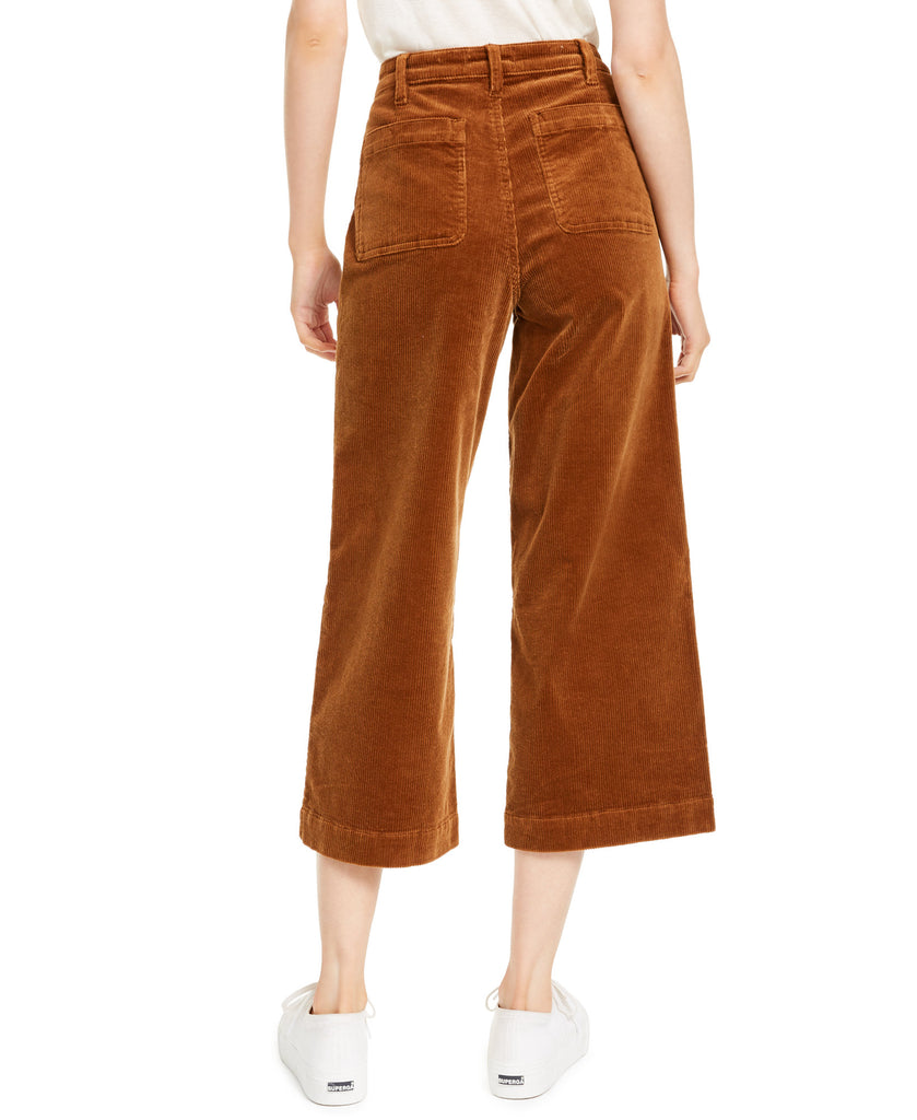 OAT Women High Rise Super Wide Leg Corduroy Jeans