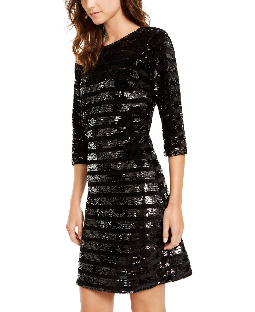 INC International Concepts Women Sequin Sheath Dress