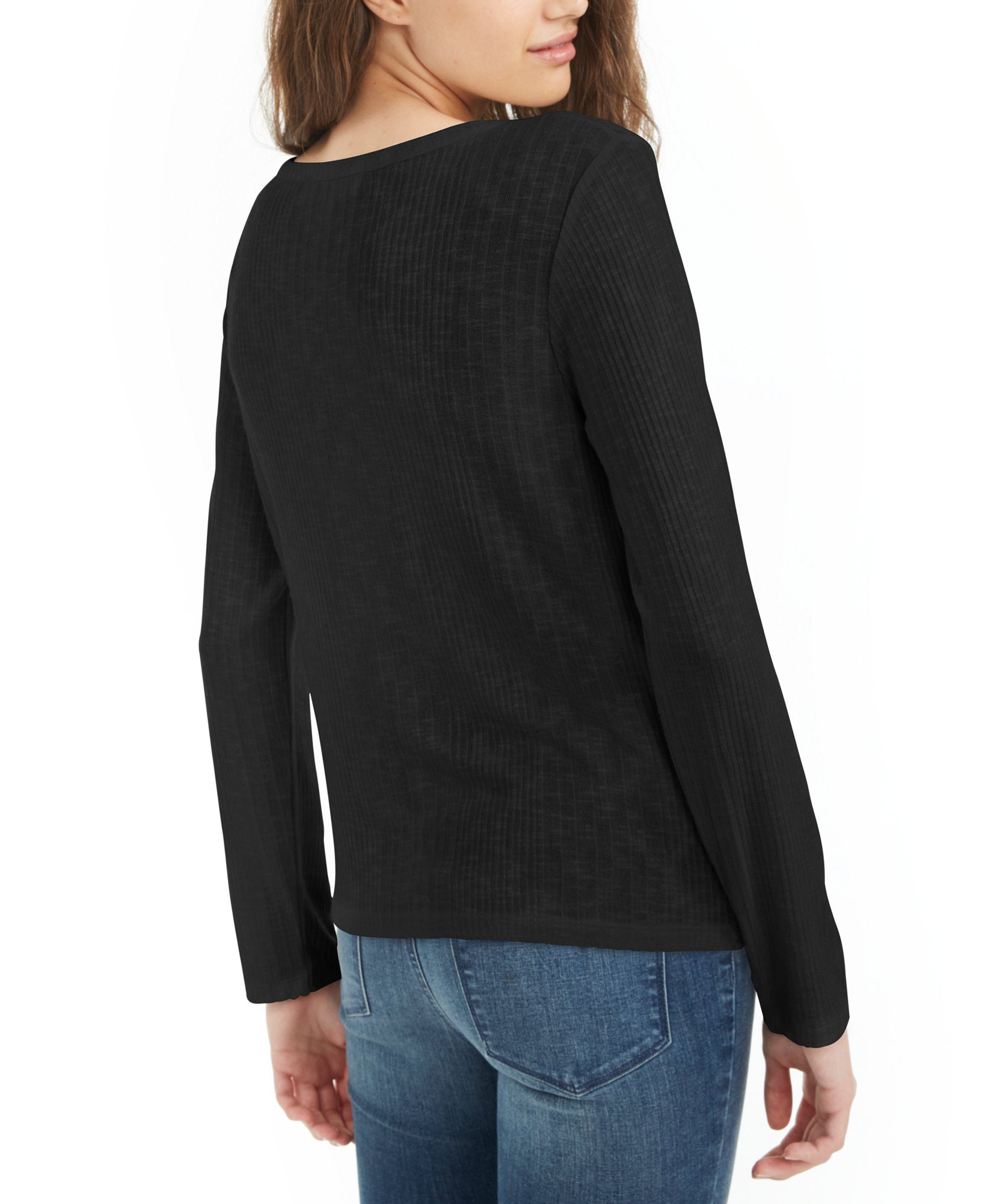 Hippie-Rose-Women-Twist-Front-Button-Up-Top