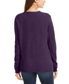 Karen Scott Women Petite Luxsoft Button Cardigan
