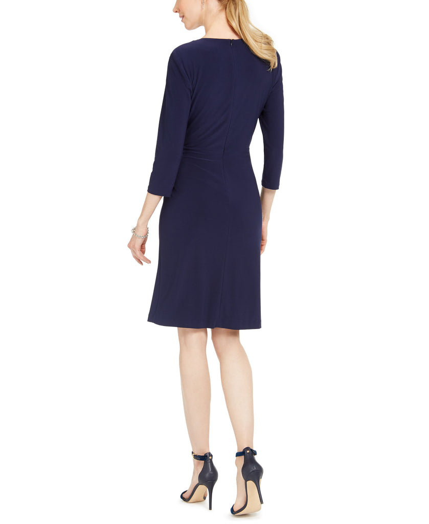 Jessica Howard Women Ruched Jersey Dress