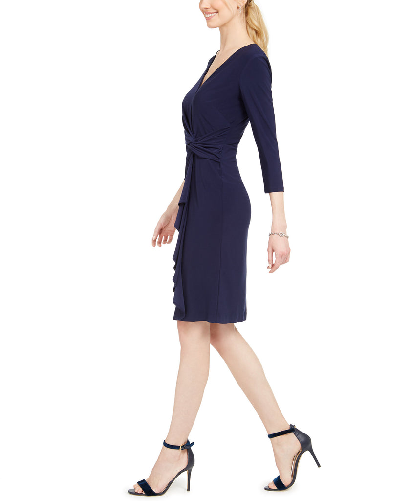 Jessica Howard Women Ruched Jersey Dress