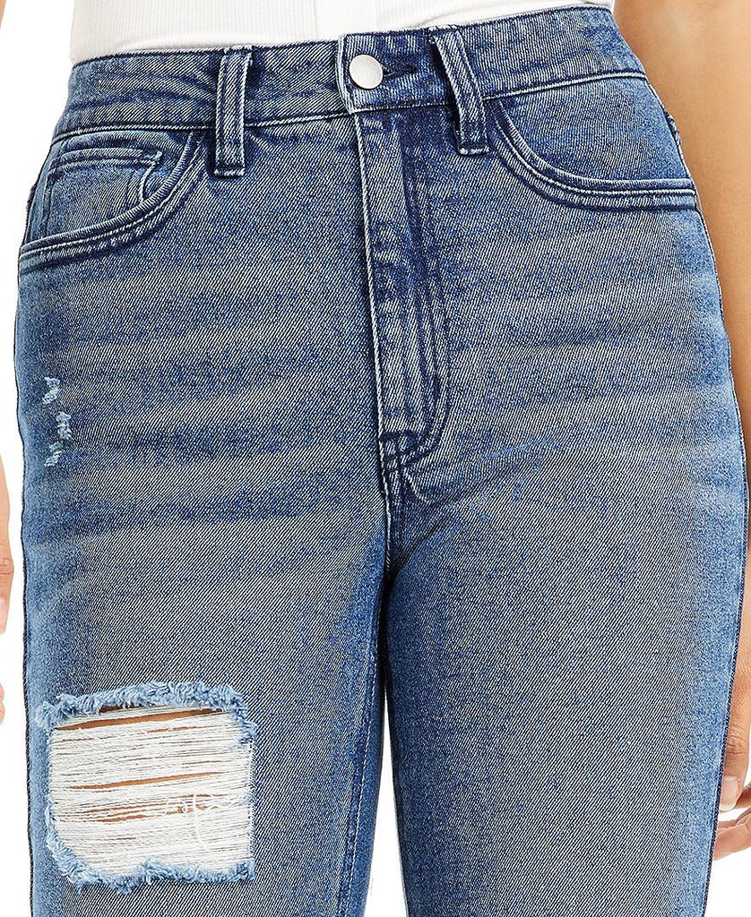 Tinseltown Women High Rise Cropped Jeans