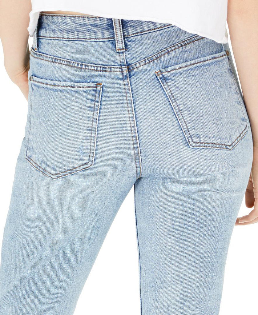 Tinseltown Women High Rise Cropped Jeans