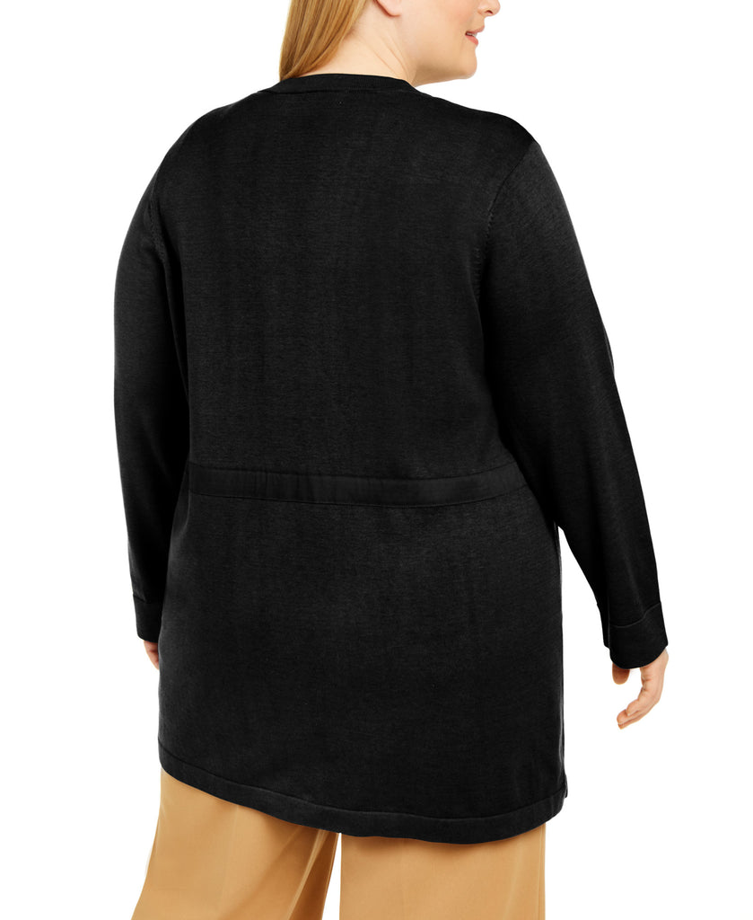 Calvin Klein Women Plus Cinched Waist Cardigan Sweater