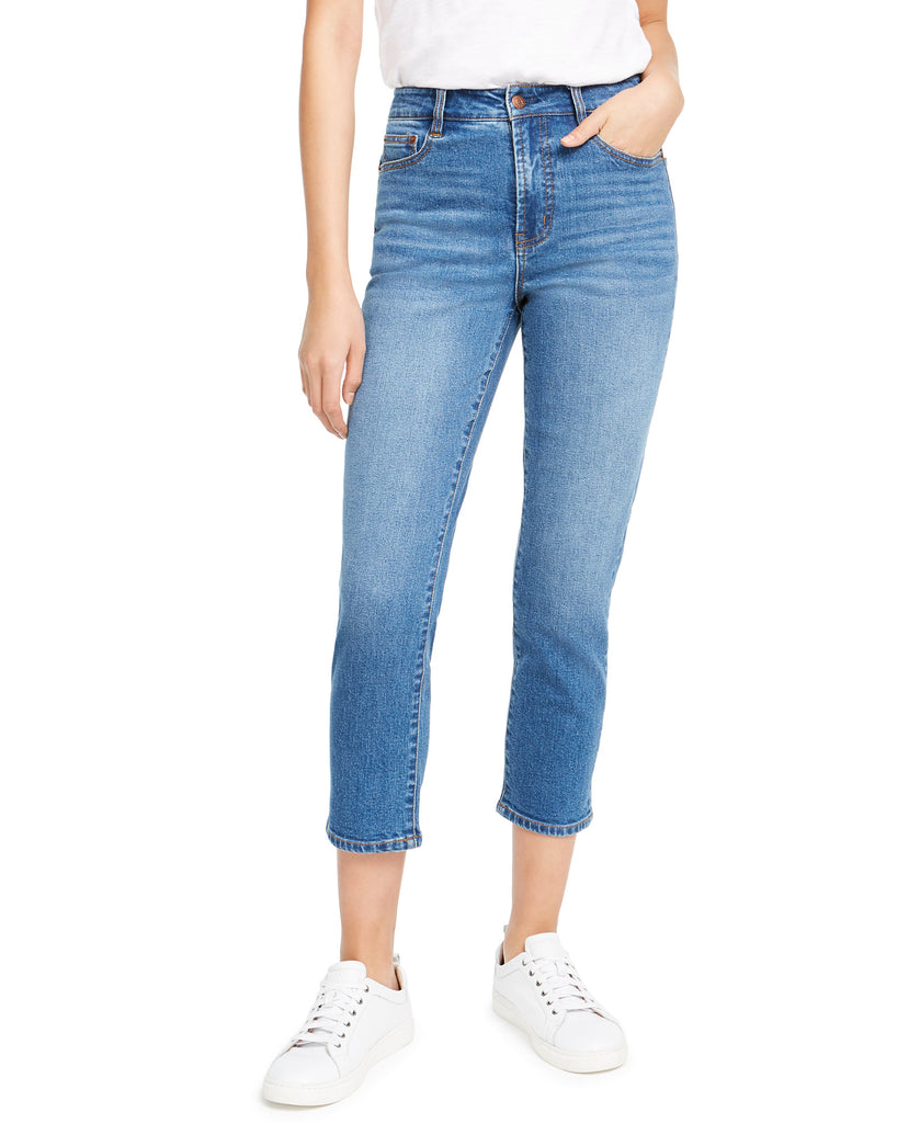 OAT-Women-Cropped-Straight-Leg-Jeans-Med-Malta