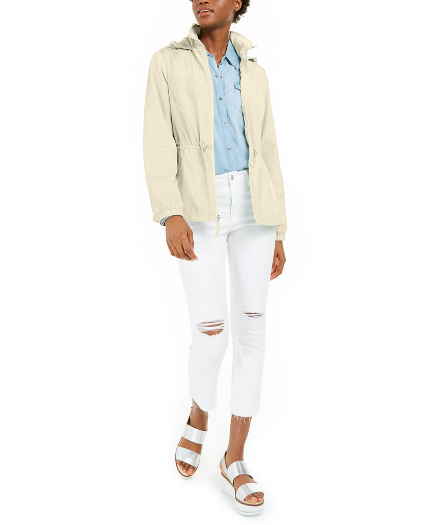 Maralyn & Me Women Drawstring Anorak Jacket