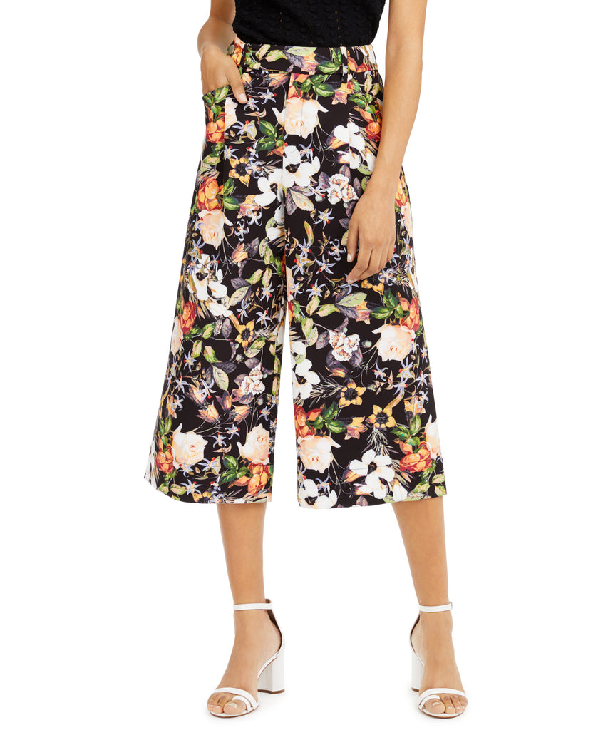 INC International Concepts Women Printed Culottes Regal Blossom