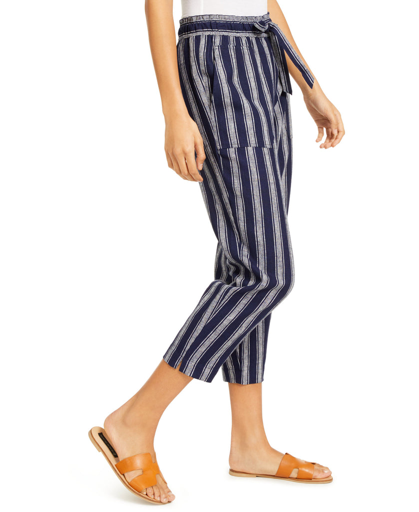 Indigo Rein Juniors Striped Cropped Soft Pants