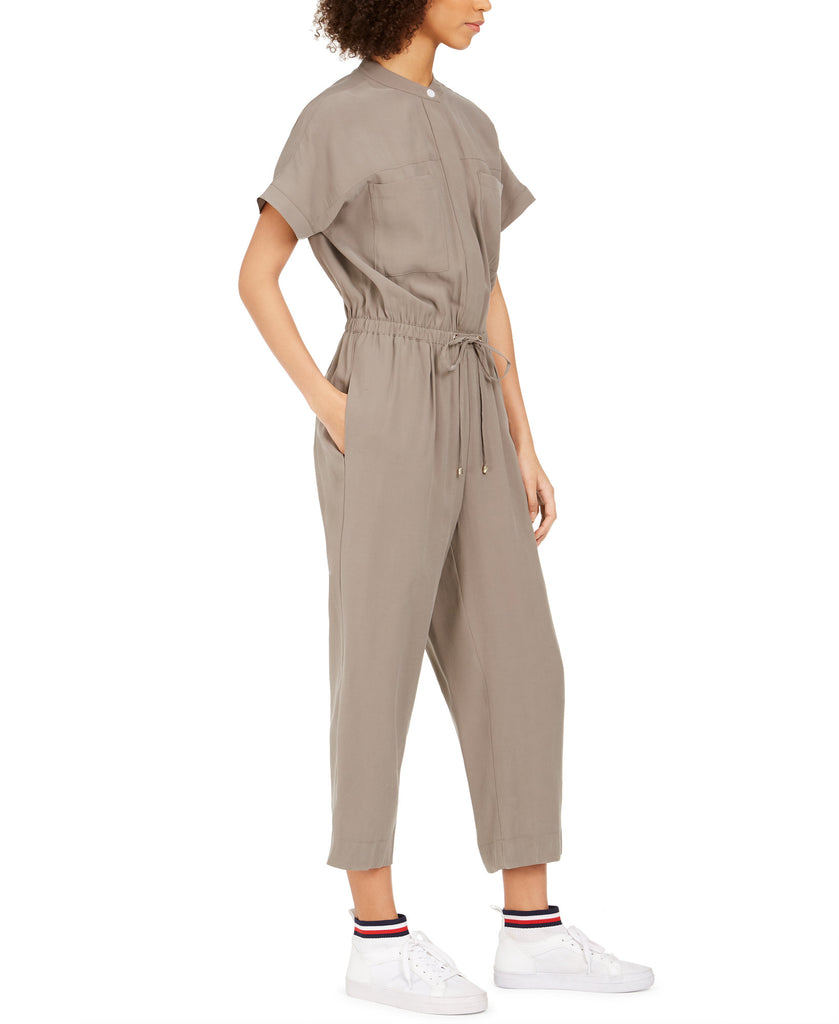 Tommy Hilfiger Women Drawstring Waist Jumpsuit